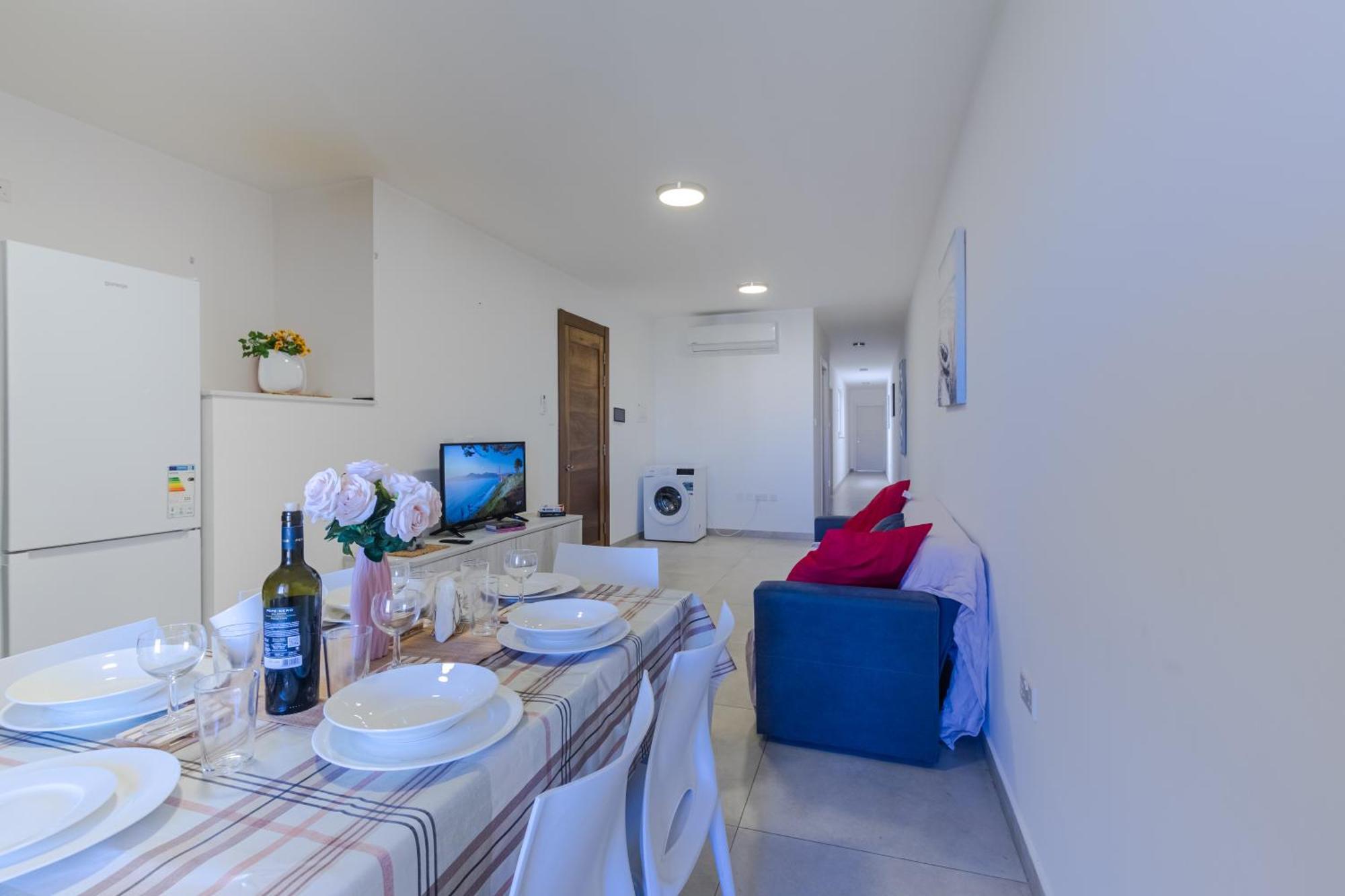 Spacious Brand New Apartment Hc Balcony 3 Bdr 2 Bth Bugibba St. Paul's Bay Exterior photo