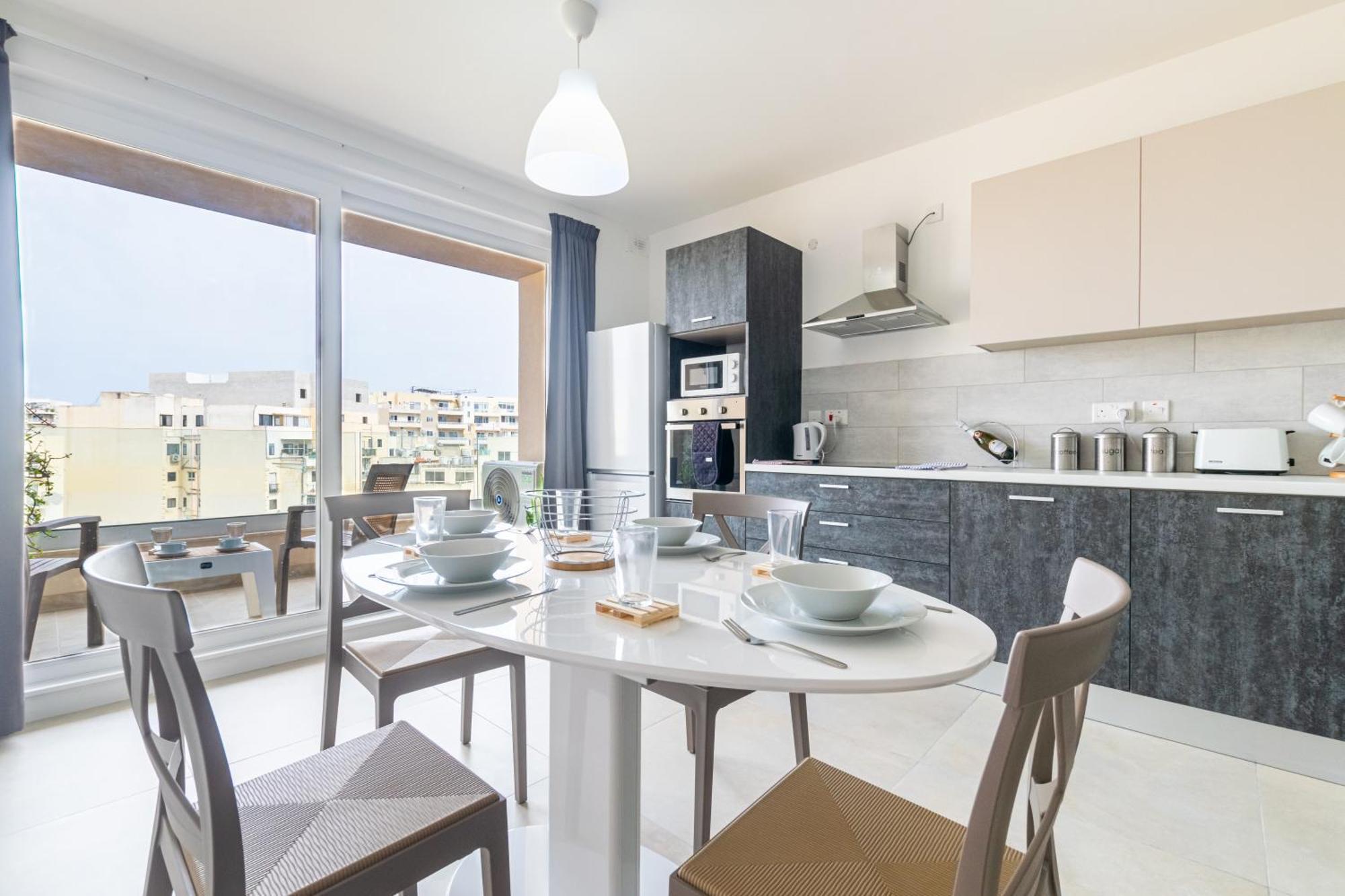 Spacious Brand New Apartment Hc Balcony 3 Bdr 2 Bth Bugibba St. Paul's Bay Exterior photo