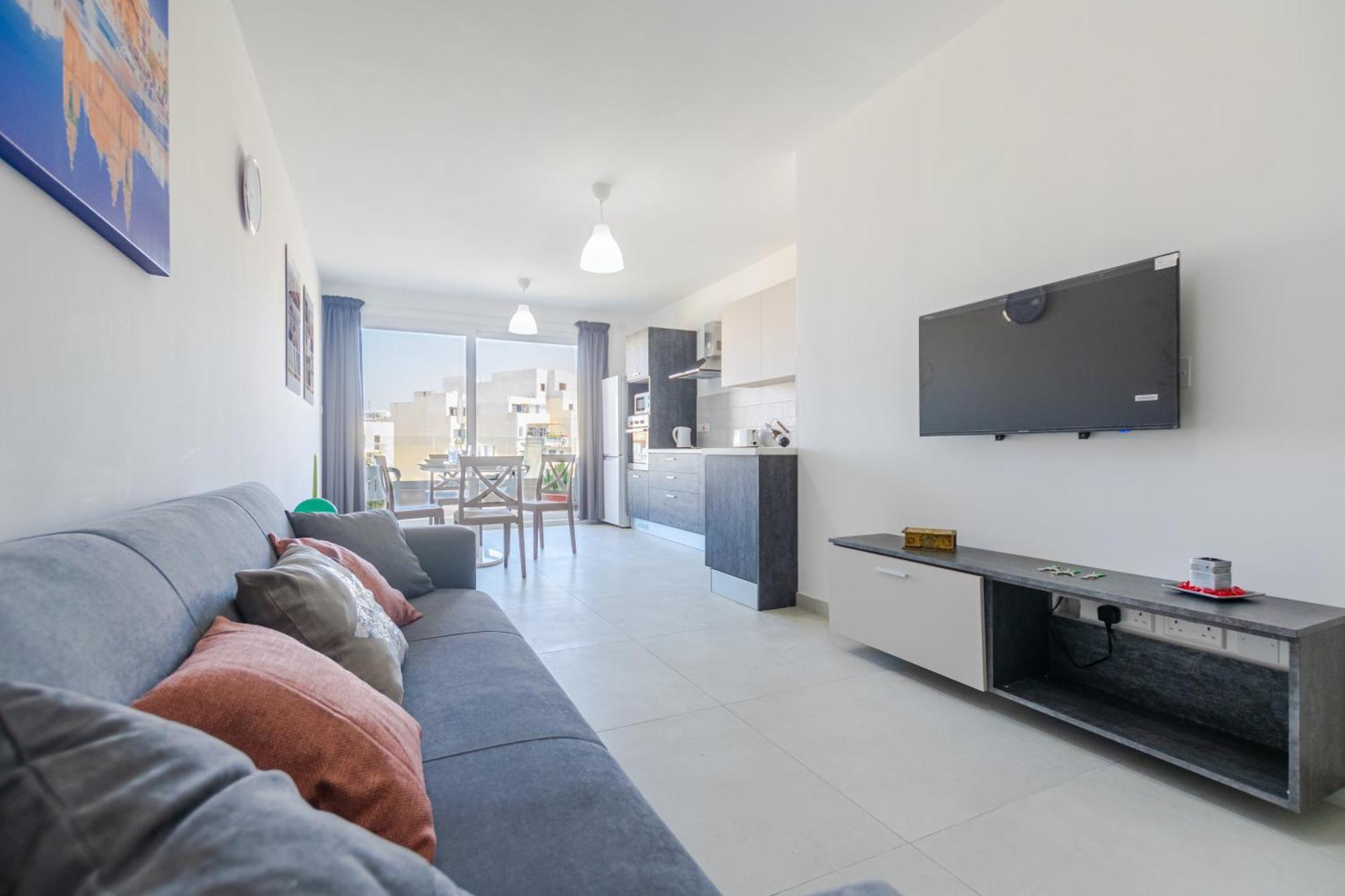 Spacious Brand New Apartment Hc Balcony 3 Bdr 2 Bth Bugibba St. Paul's Bay Exterior photo